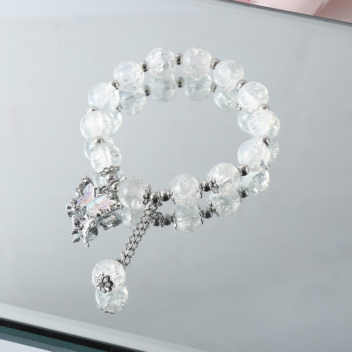 Wholesale  Super Fairy Butterfly Jade Broken Bracelet  Charms Butterfly Bracelets
