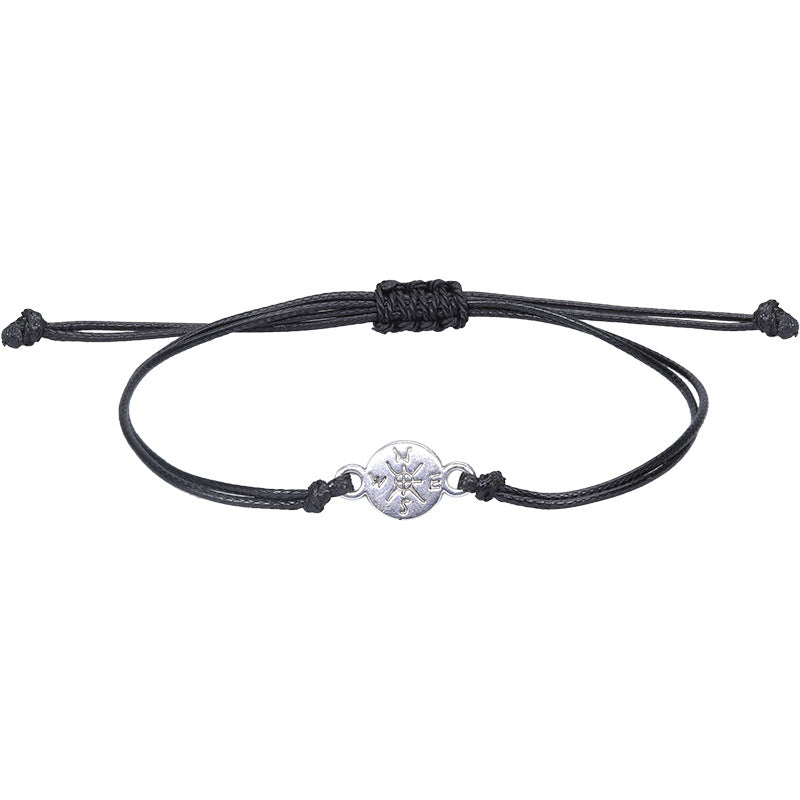 Wholesale Nurse EKG Braided Bracelet