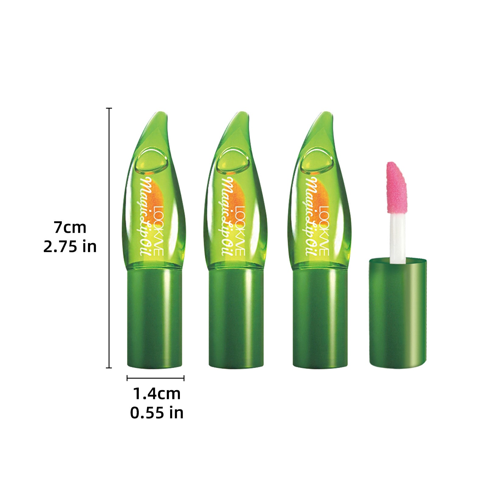 Wholesale Plastic Aloe Vera Moisturizing Lip Oil