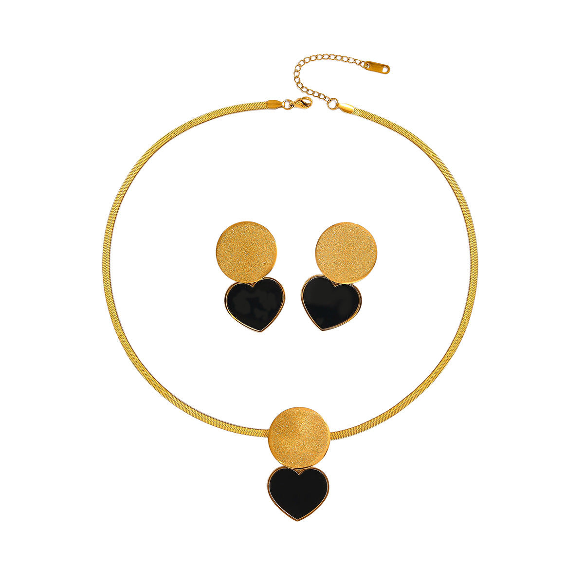 Wholesale Stainless Steel Jewelry Set for Women Necklace and Earrings