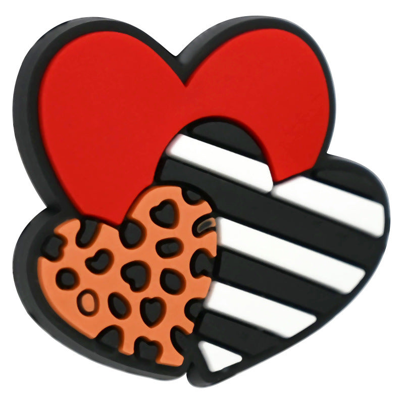 Wholesale  Random  100pcs/pack Valentine' s Day Beads Focal Beads