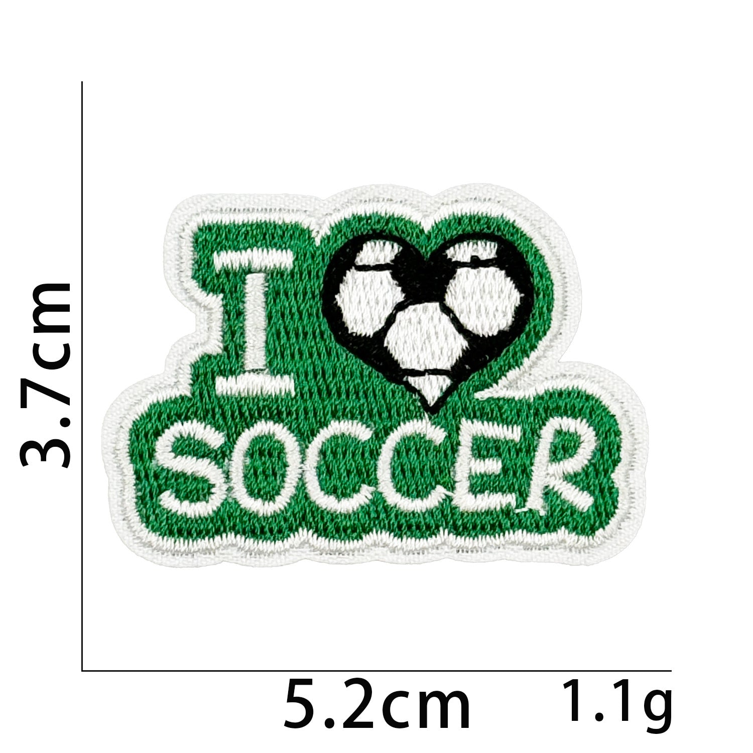 Wholesale 10pcs Sports Football  embroidered patch