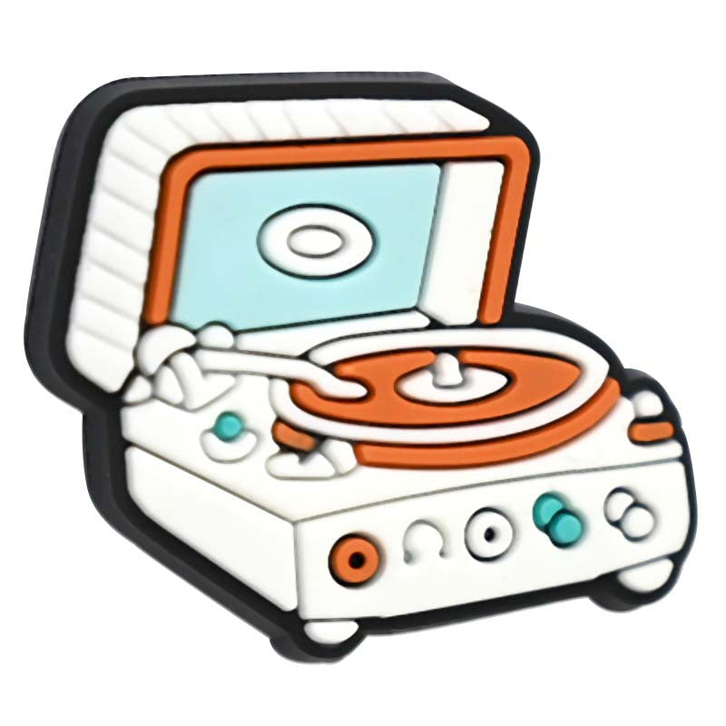 Wholesale Random100pcs Music Series Cartoon   PVC Soft Rubber Plastic Focal Beads