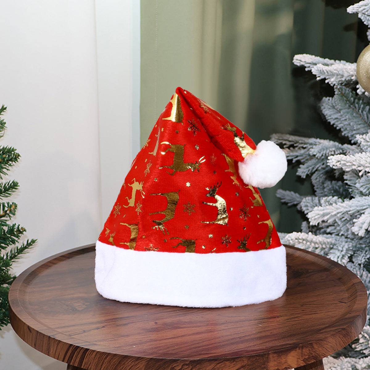 Wholesale Christmas hat bell knitted beanie