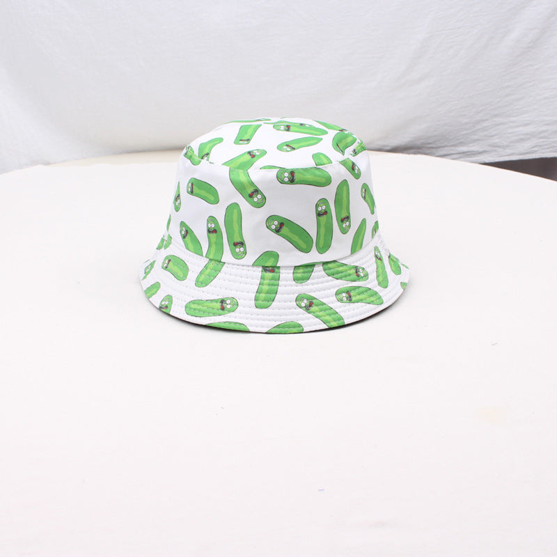 Wholesale Polyester Fruit Pattern Print Bucket Hat