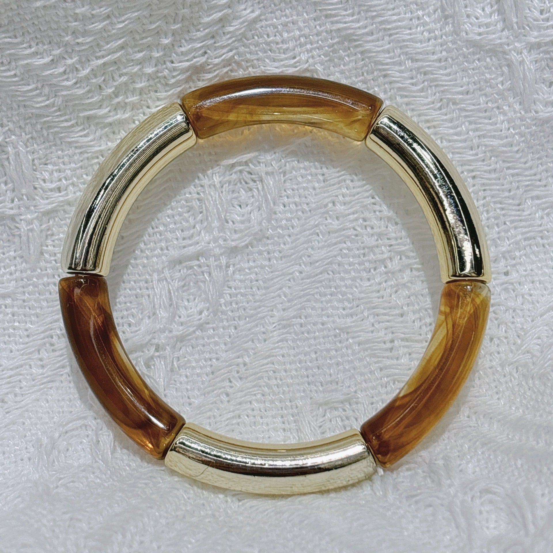 Wholesale  Fashion Creative Tube Beads Elastic Bracelet