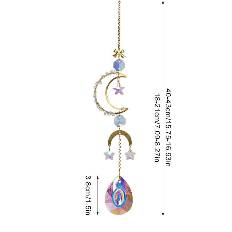 Wholesale Garden Balcony Decoration Crystal Pendant Pendant Sun Catcher