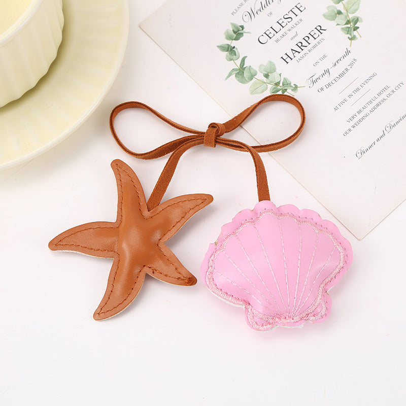 Wholesale New cartoon starfish shell bag pendant accessories