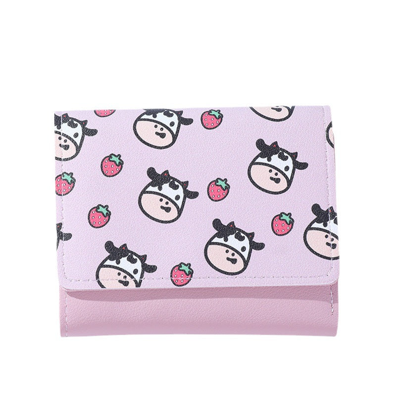 Wholesale PU Cow Pattern Wallet