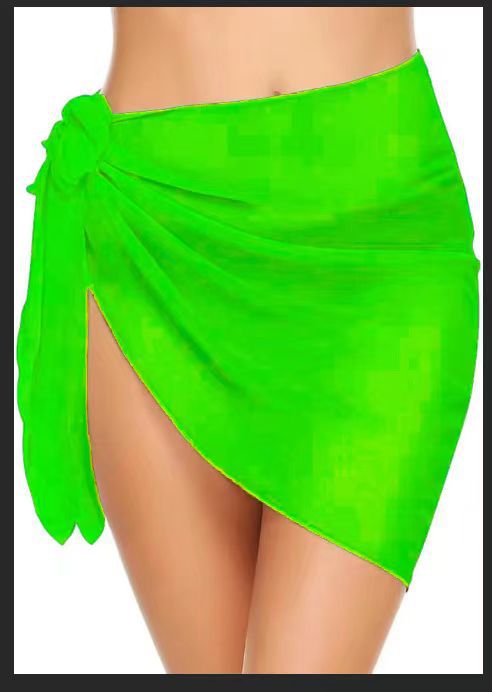Wholesale Short Sarong Beach Chiffon Wrap Skirt
