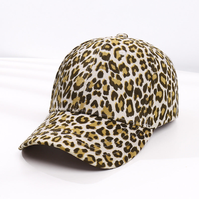 Wholesale Cotton Leopard Baseball Cap