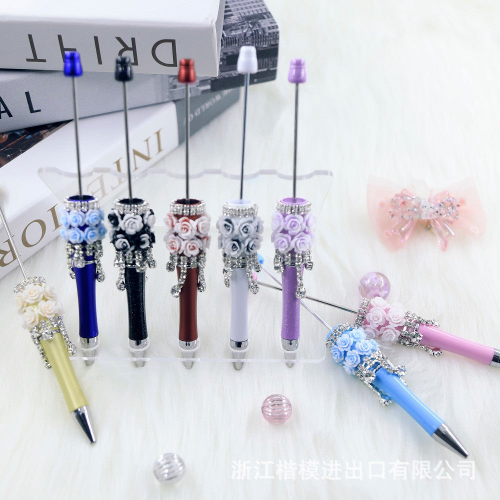 Wholesale 2pcs Creative Handmade Decals Cute DIY Beadable pen