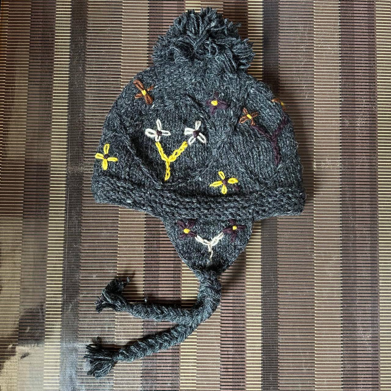 Wholesale Wool Warm Rainbow Plus Velvet Thick Earmuffs Beanie