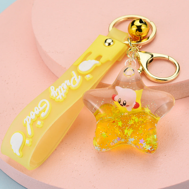 Wholesale Cartoon Starfish Acrylic Keychains