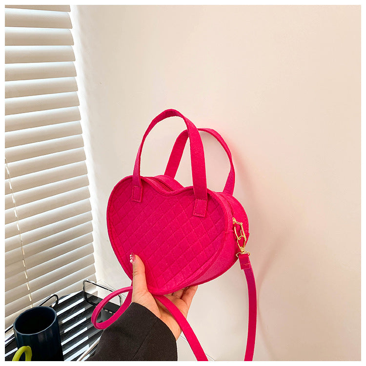 Wholesale Cotton Love Felt Bag