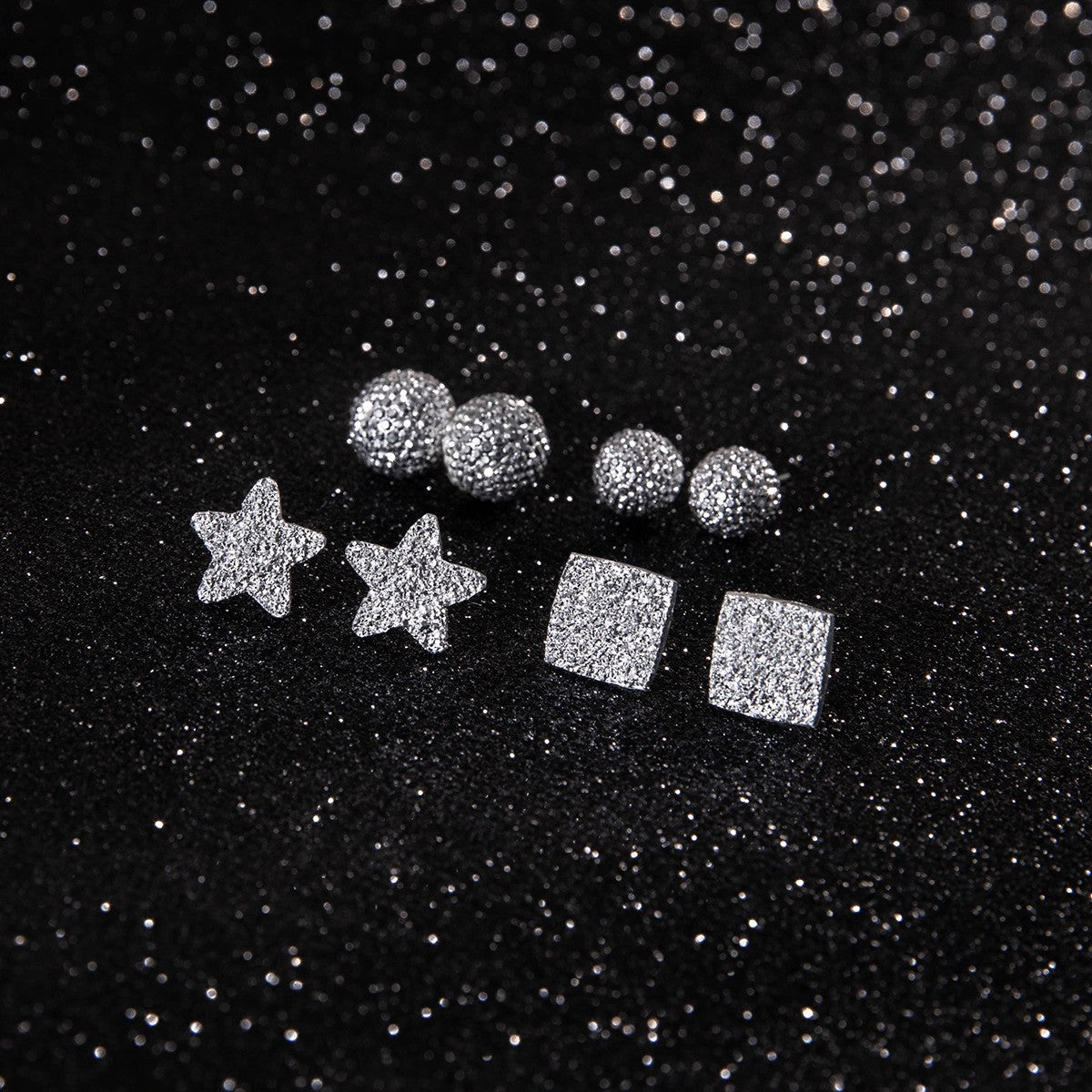 Wholesale Dopamine colorful shiny round bead earrings