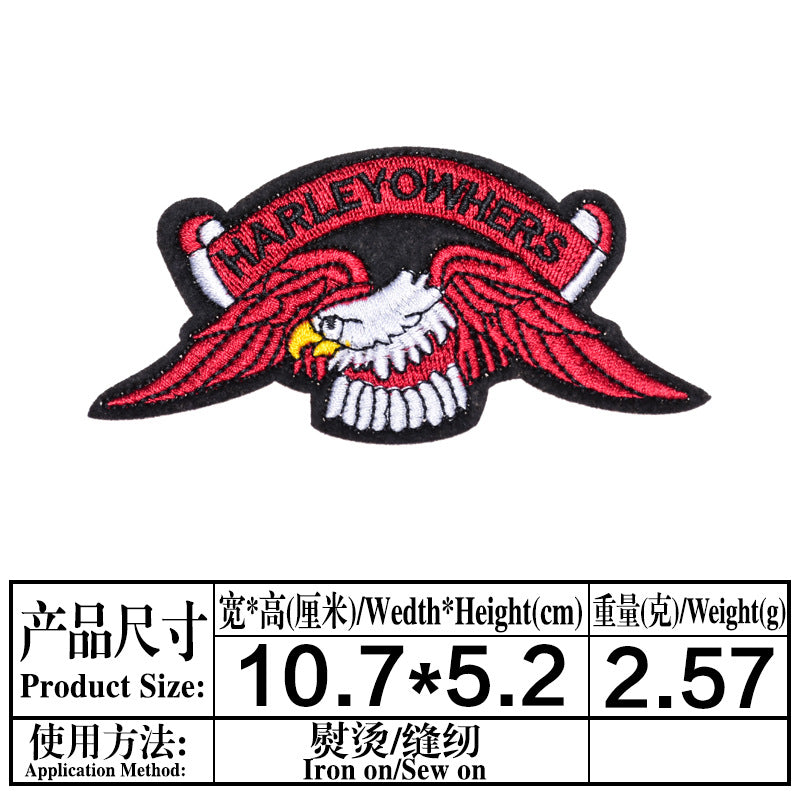 Wholesale  letter embroidery cloth stickers DIY Patches