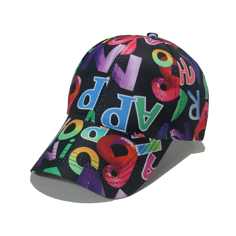 Wholesale Colorful Letter Polyester Baseball Cap