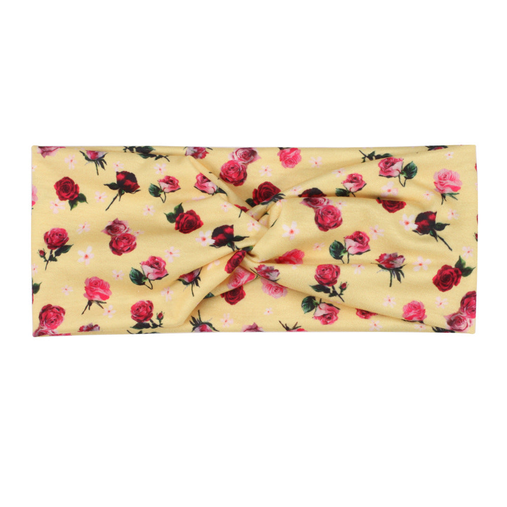Wholesale Valentine's Day Printed Fabric Headbands
