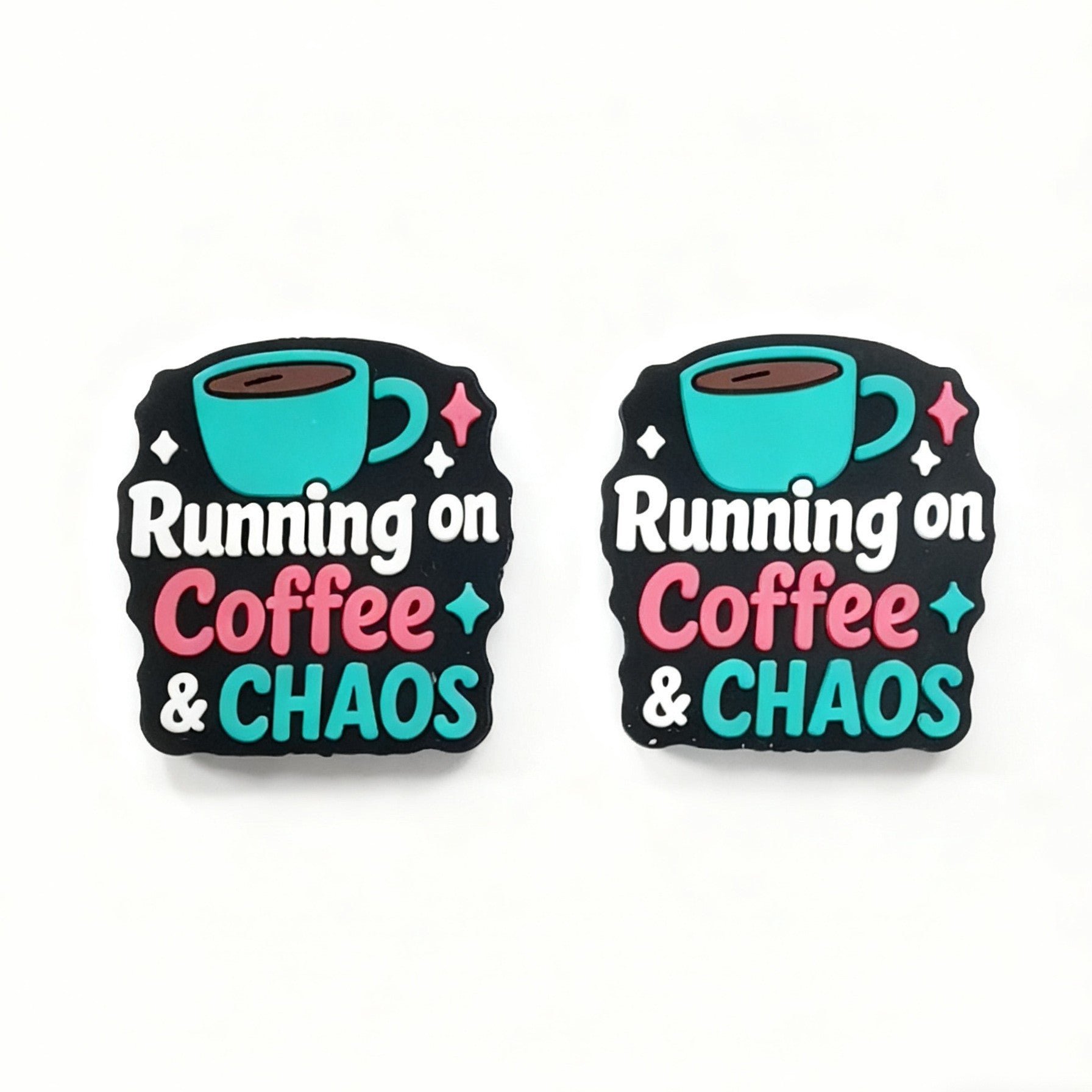 Wholesale 10pcs Colorful cartoon letters Focal Beads