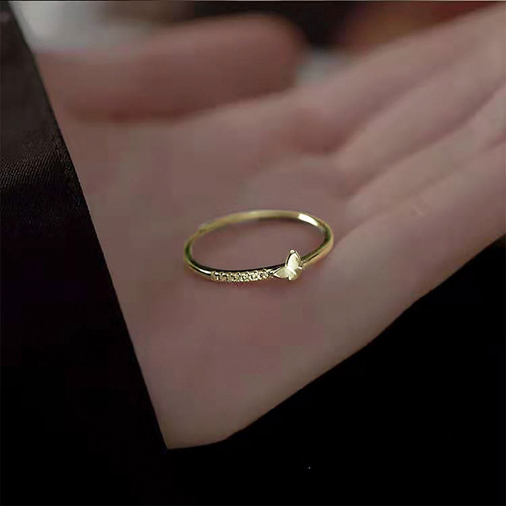 Anillo de oro de plata esterlina al por mayor