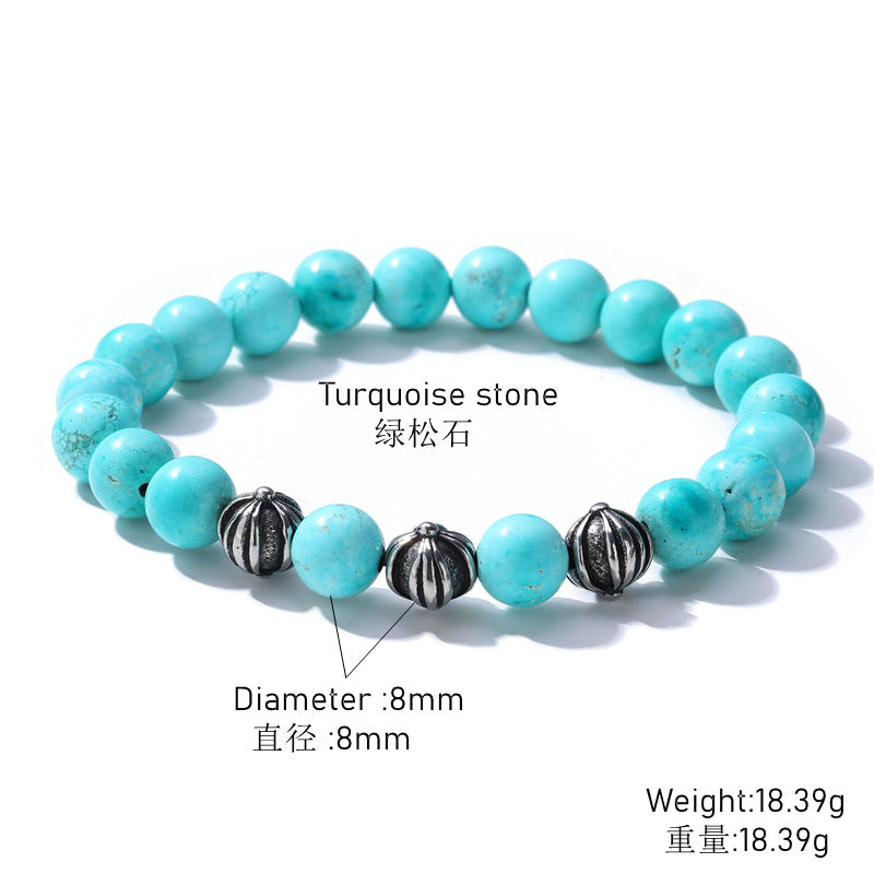 Wholesale  Cross Flower Turquoise Bracelet Jewelry