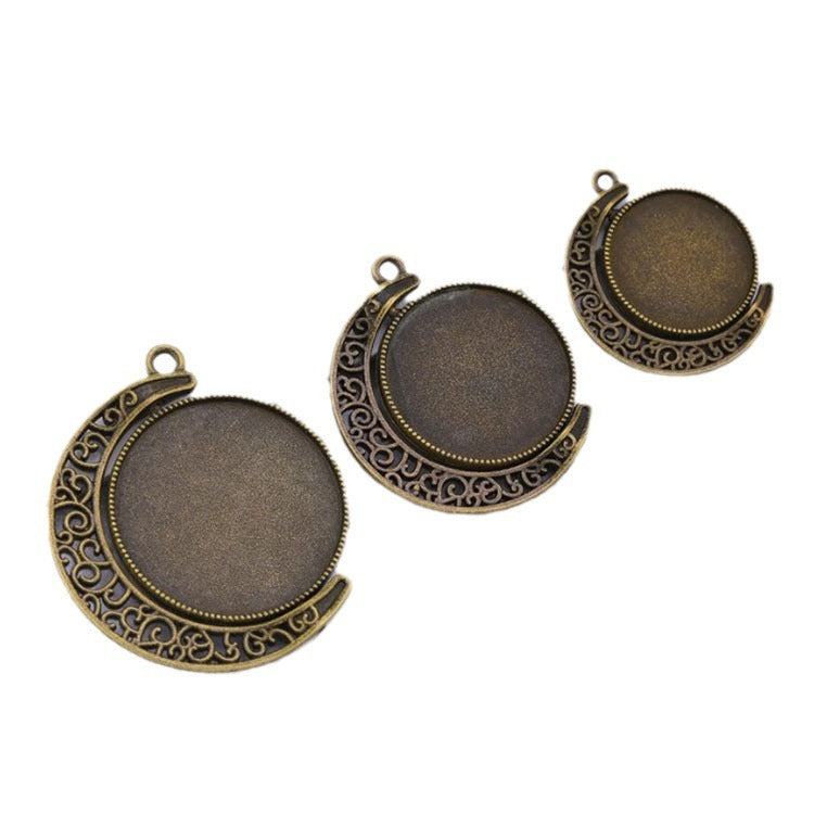 Wholesale 10PCS/PACK Alloy 25mm Perfect Circle Rotating Base