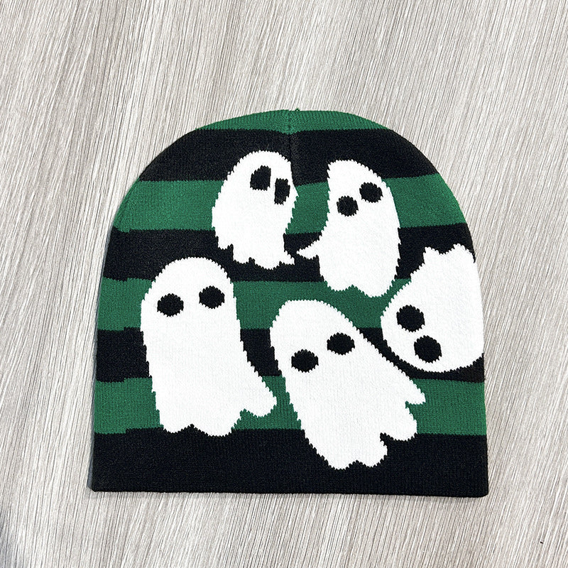 Wholesale Acrylic Halloween Ghost Wool Hats
