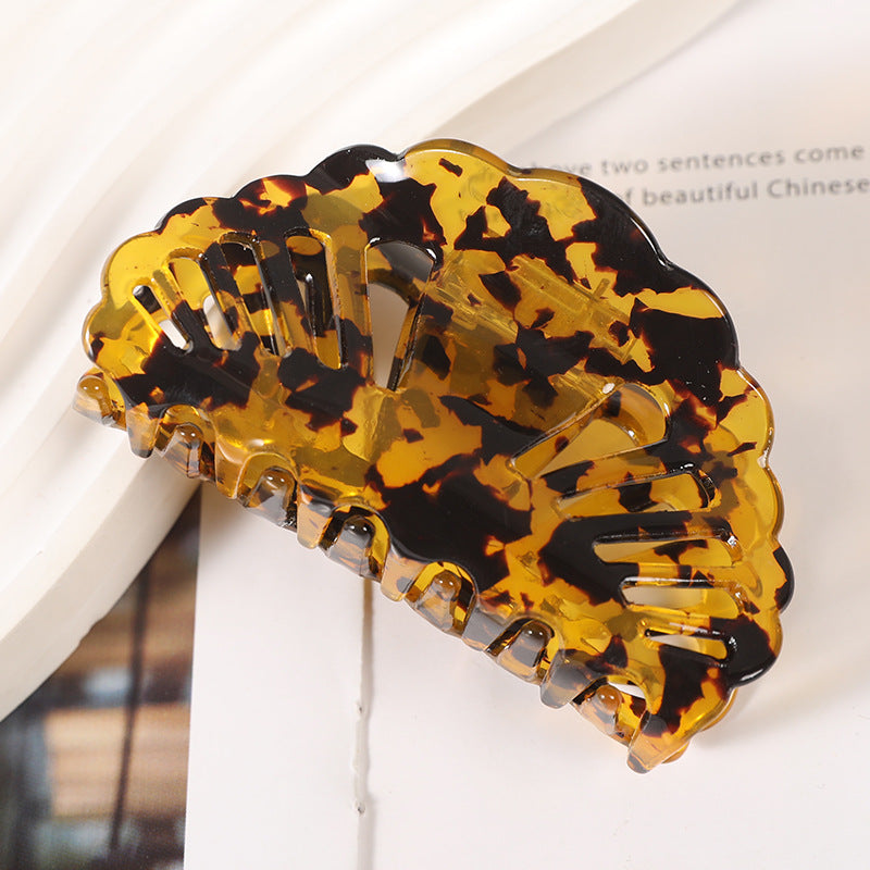 Wholesale Hollowed Out Acrylic Hair Clips