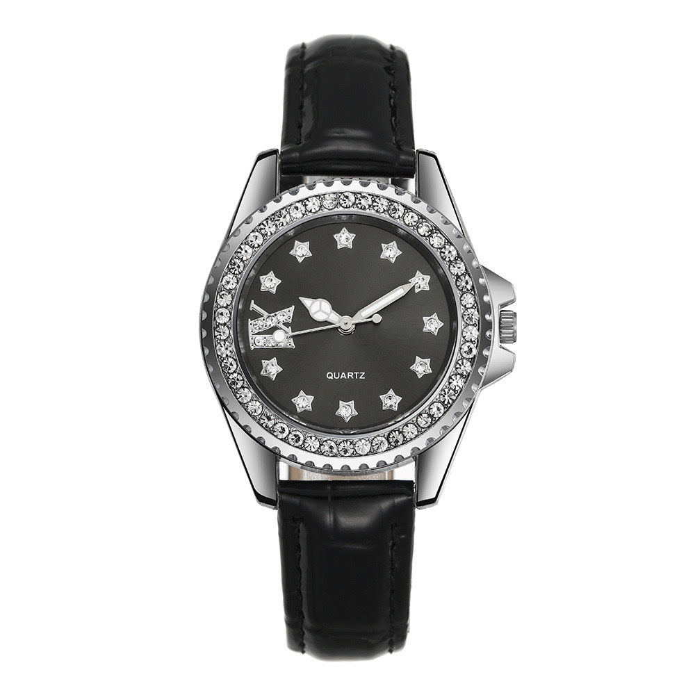 Wholesale Diamond Studded Steel Band Bracelet Watch