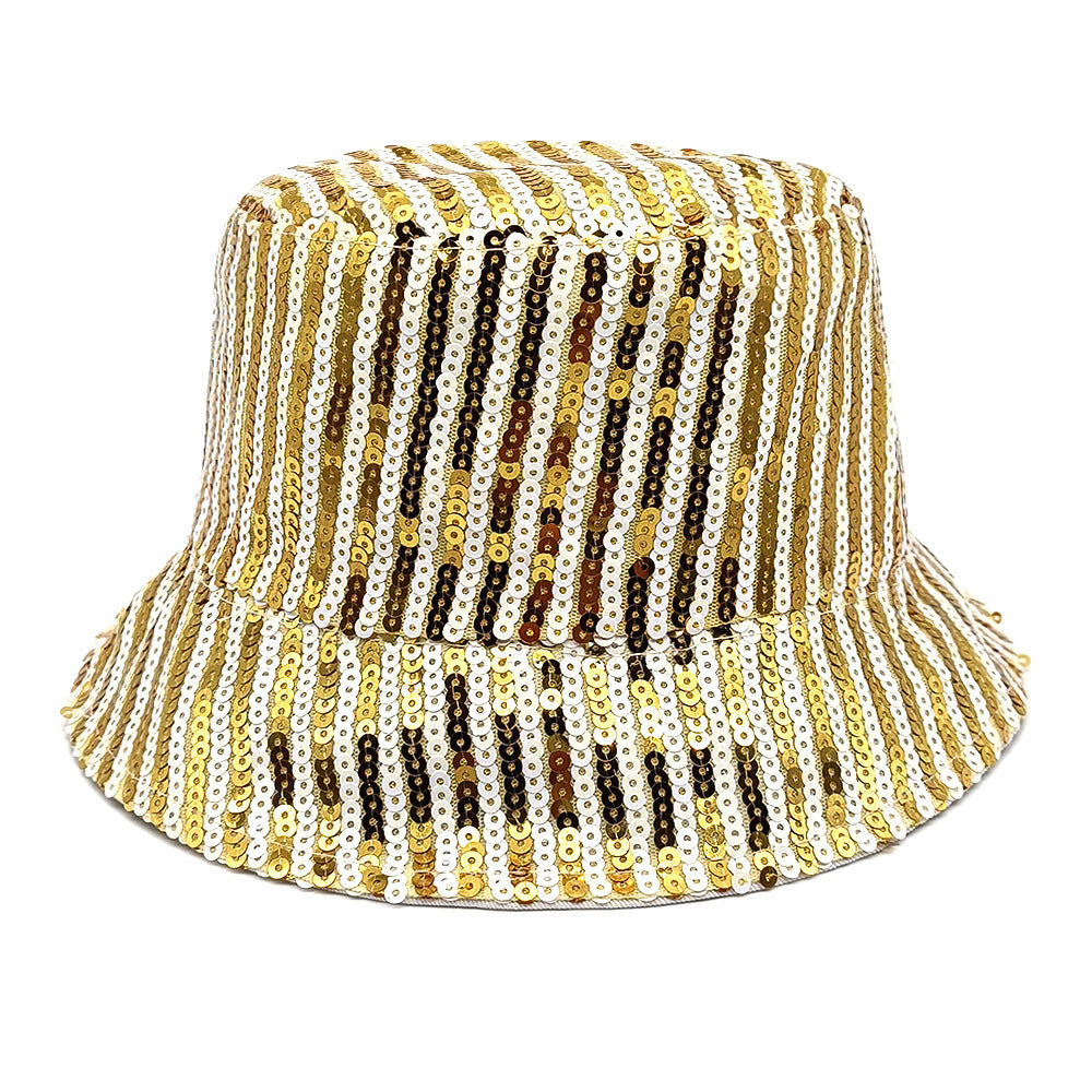 Wholesale Sequined performance bucket hat sun visor bucket hat