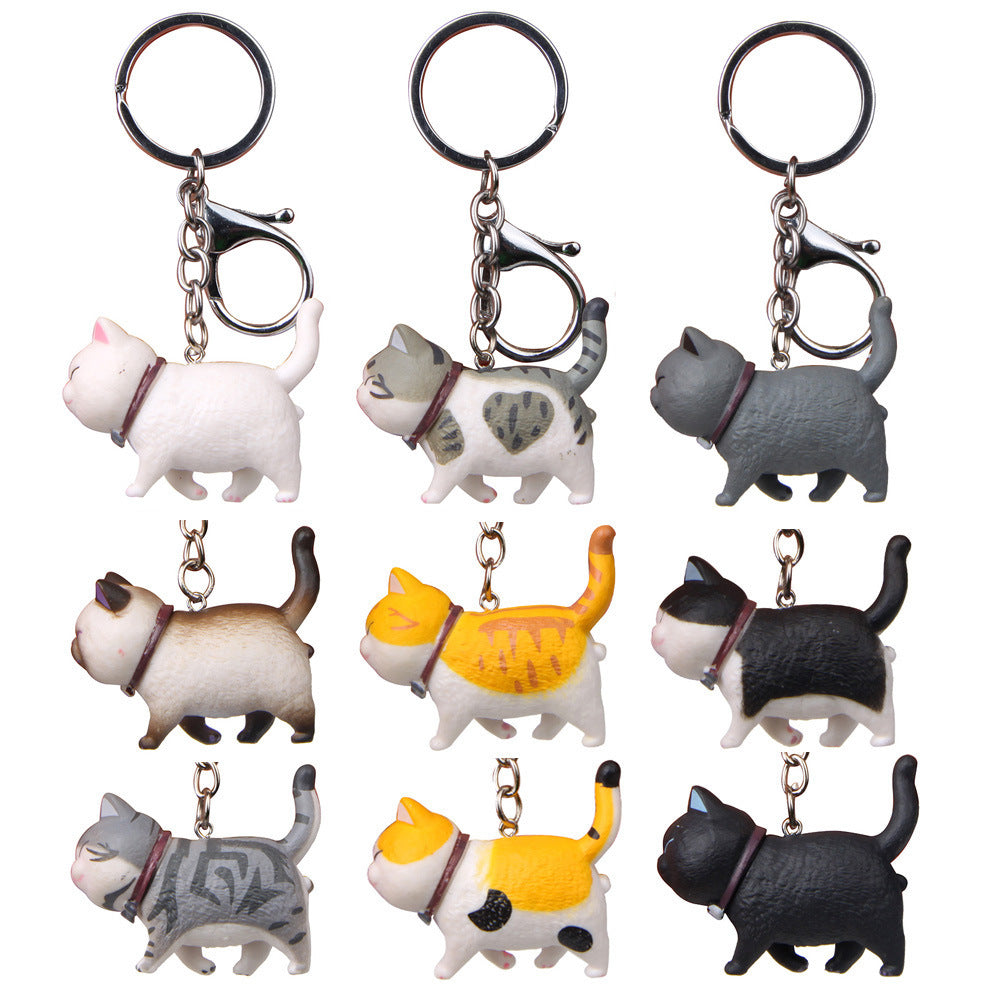 Wholesale Metal Cat Keychains