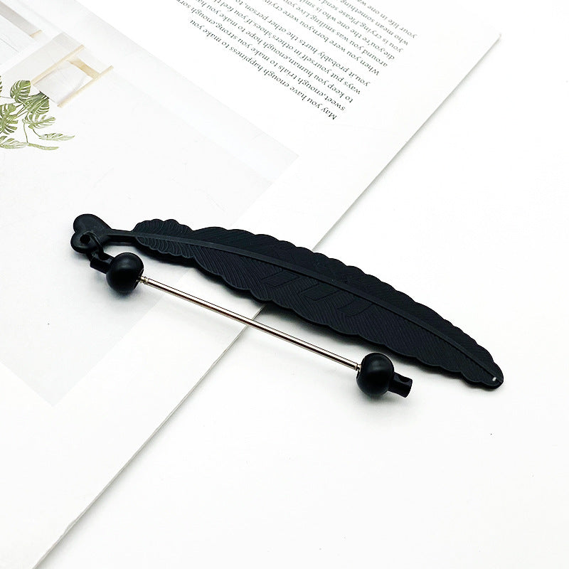 Wholesale New Leaf Shaped Candy Colored DIY Beadable Pens