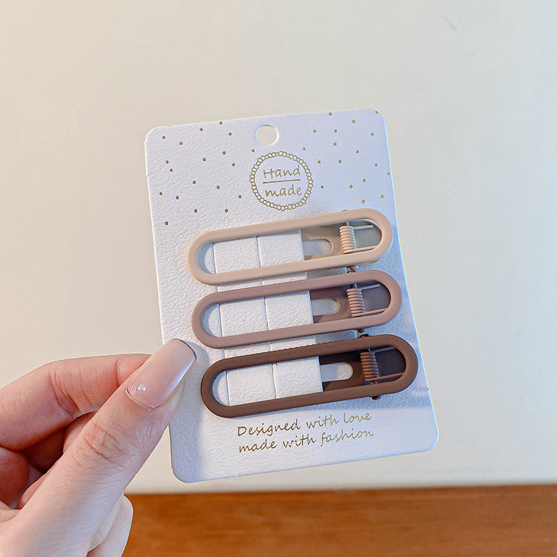 Wholesale Candy Color Metal Hair Clips