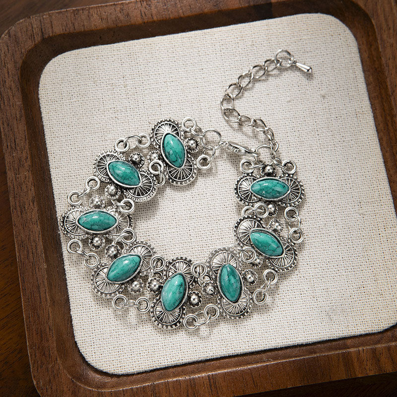 Wholesale Vintage Turquoise Bracelet Bohemian Bracelet