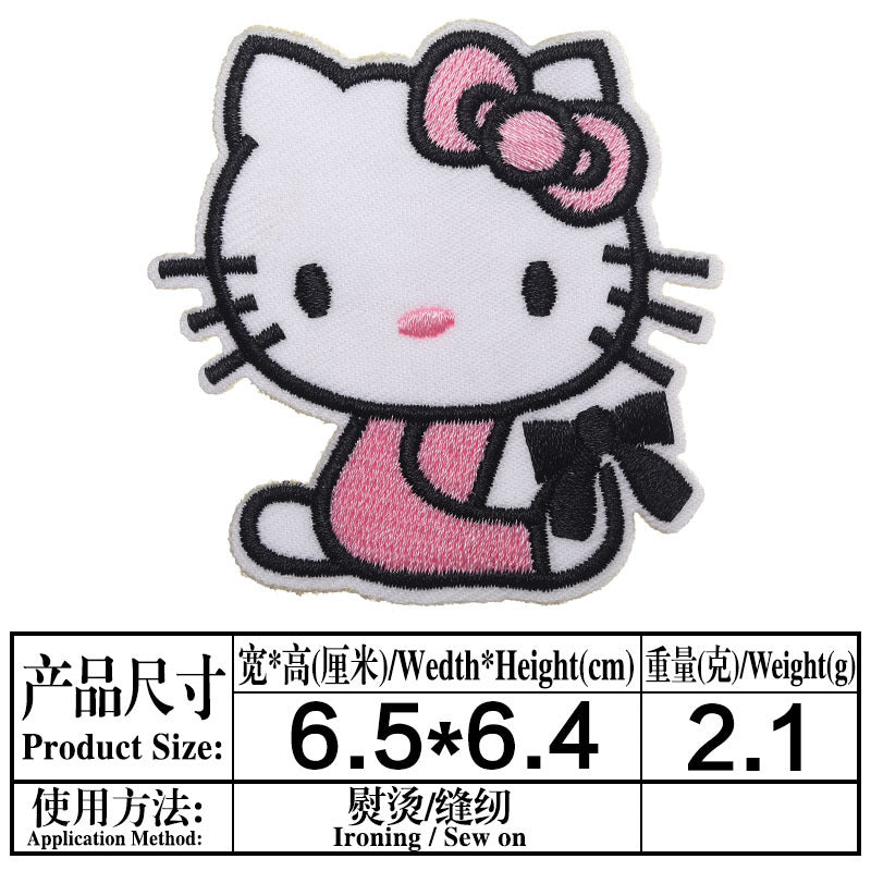 Wholesale DIY patchs cute cat patch children' s clothing bag OLY Exclusive