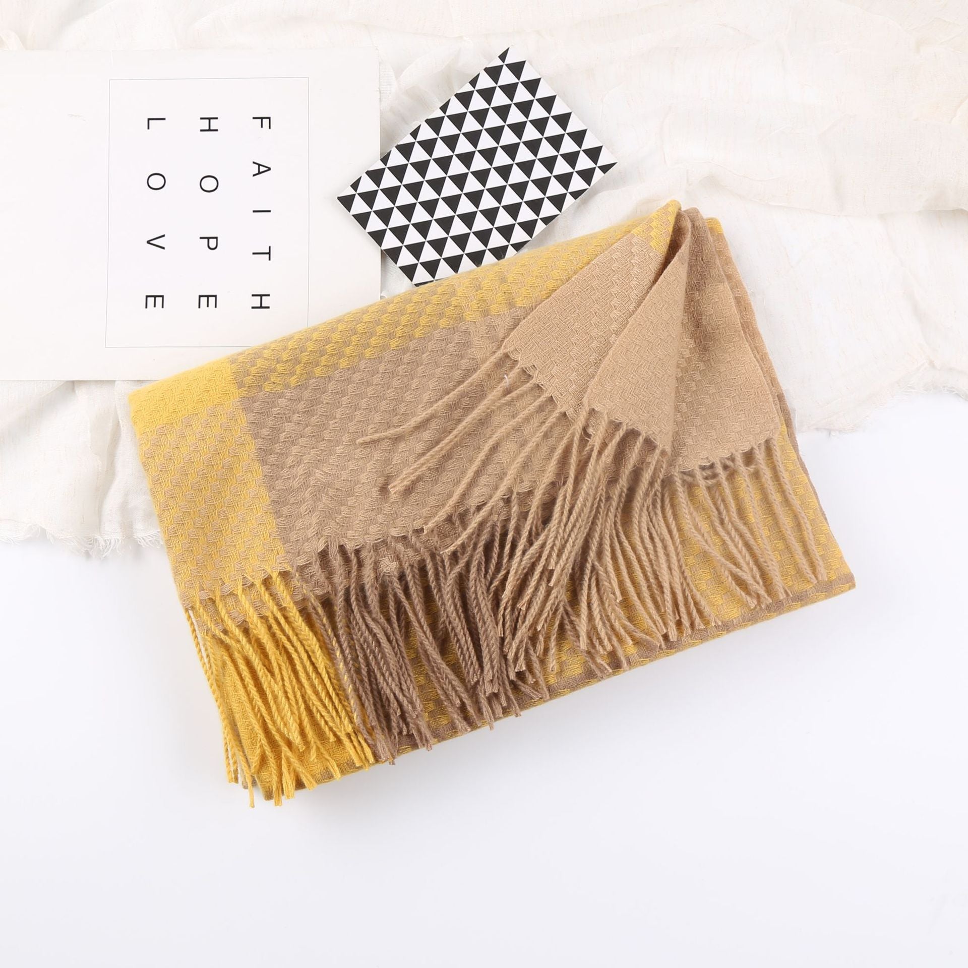 Wholesale Christmas Style Imitation Cashmere Scarves