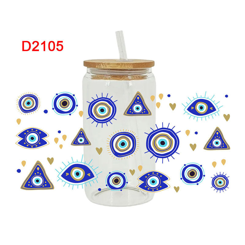 Wholesale Christmas Plants and Animals Cartoon 16oz Cup UV DTF Wraps