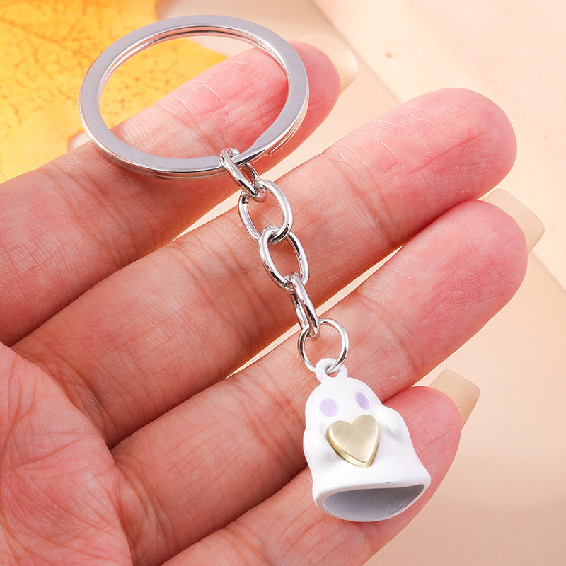 Wholesale Cute Ghost Metal Keychains