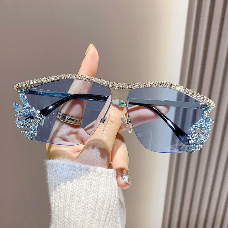 Wholesale Metal Diamond Sunglasses