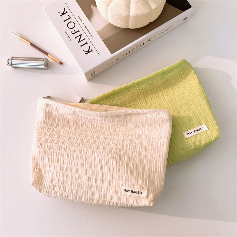 Wholesale Polyester Large Capacity Cosmetic Bag