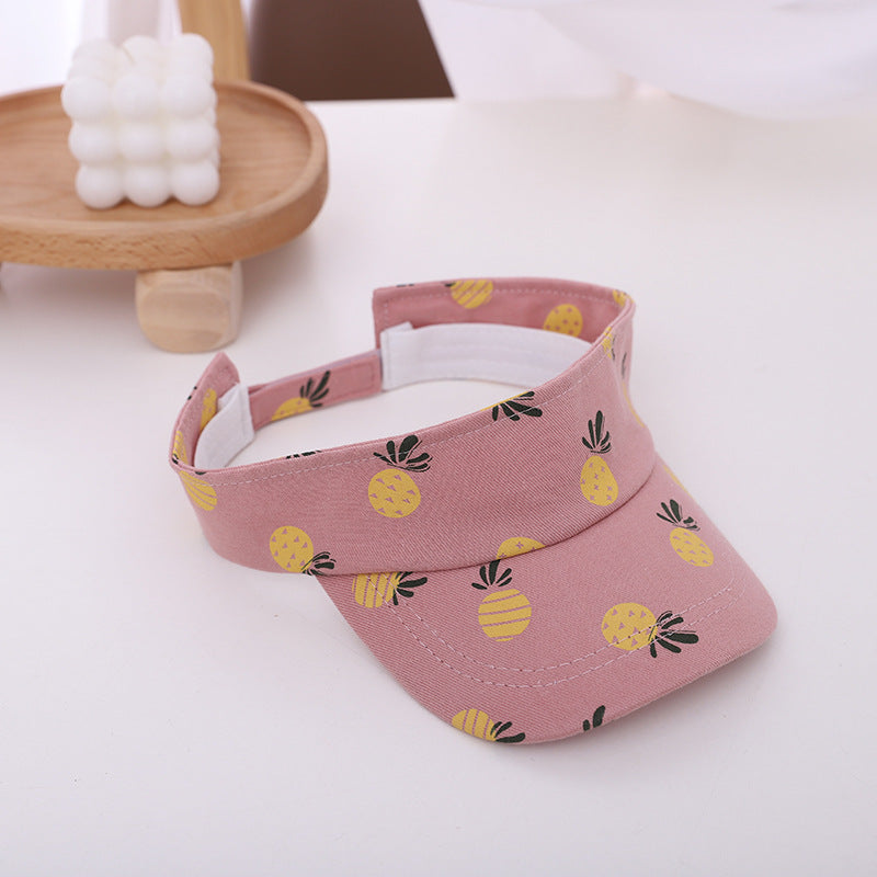 Wholesale Children's Outdoor Empty Top Cotton Baseball Caps