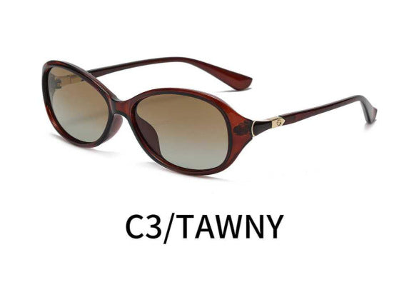 Wholesale Women's fashion trend elegant retro small frame UV protection polarized sunglasses