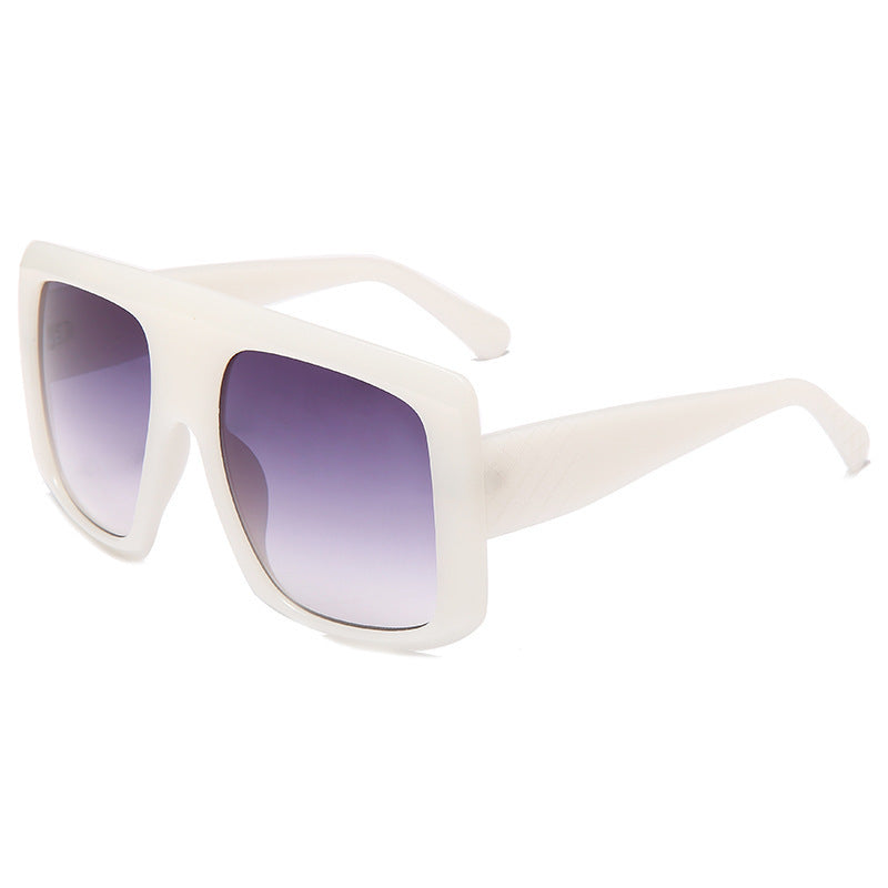 Wholesale Large Frame Square PC Sunglasses