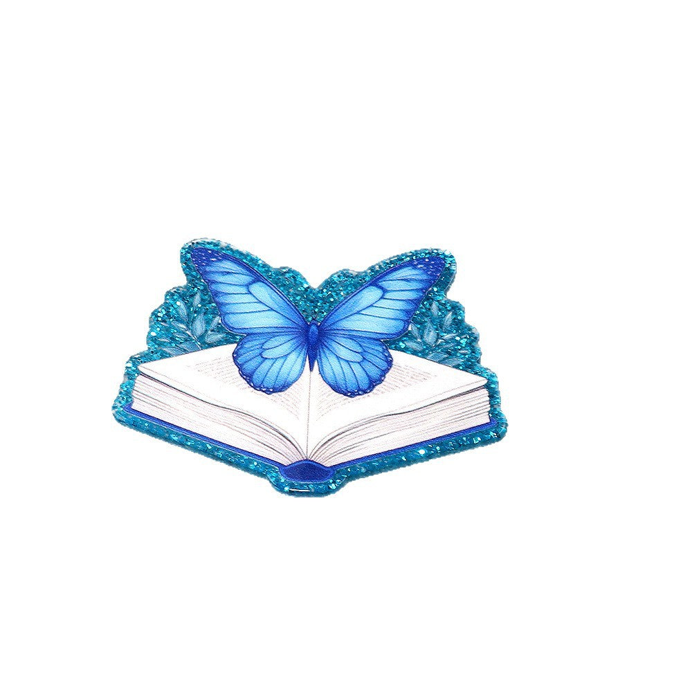 Wholesale 10pcs Cartoon pencil letters bag accessories acrylic DIY