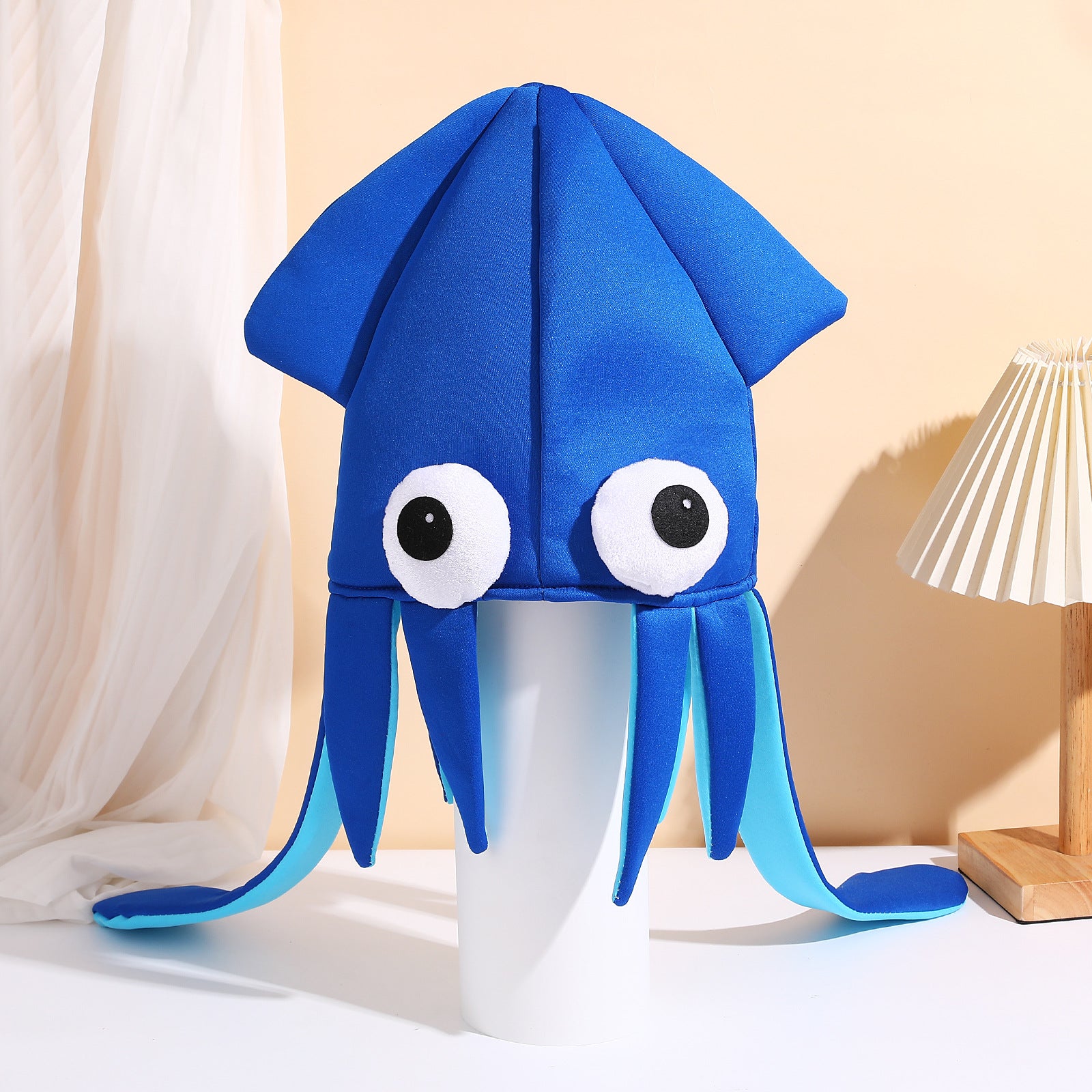 Wholesale Four-color Velvet Squid  Octopus Hat Decorations