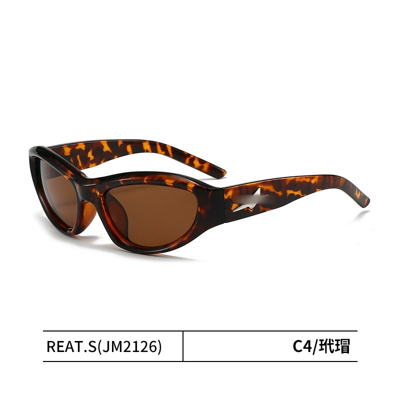 Wholesale Cyberpunk sunglasses star sunglasses men and women