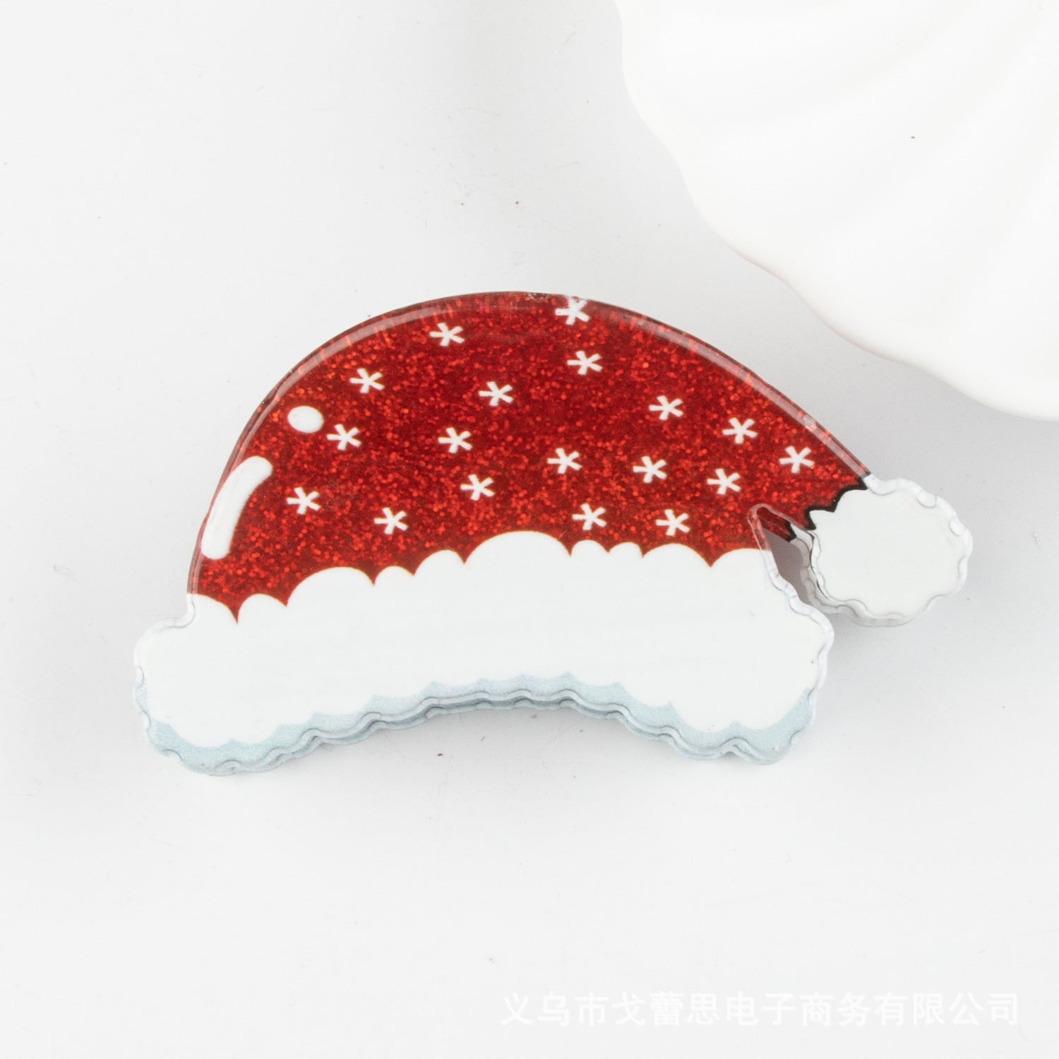Wholesale Christmas Snowman Acrylic Claw Hair Clip Women S Fashion Accessory