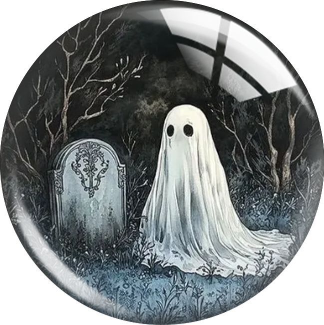 Wholesale 10pcs Ghost Time Gem Crystal Soft Magnetic Fridge Magnet Decoration