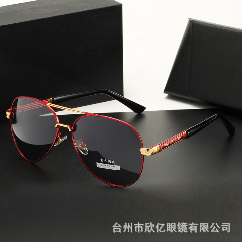 Wholesale Men's day and night polarized photochromic sunglasses